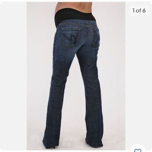 Citizens Of Humanity Blue Boot Cut Jeans